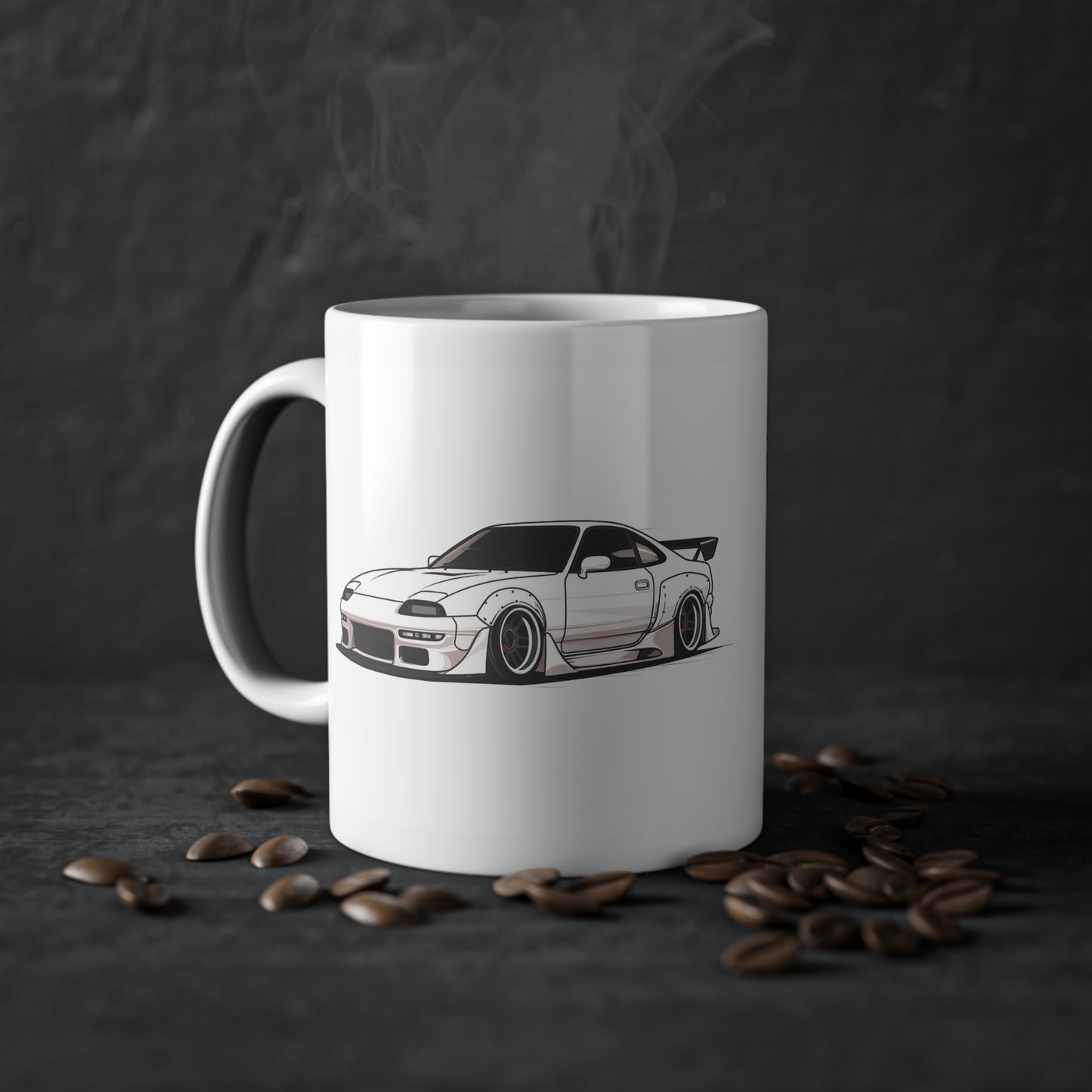 „Wake Up and Rev Up“ | JDM Coffee Cup