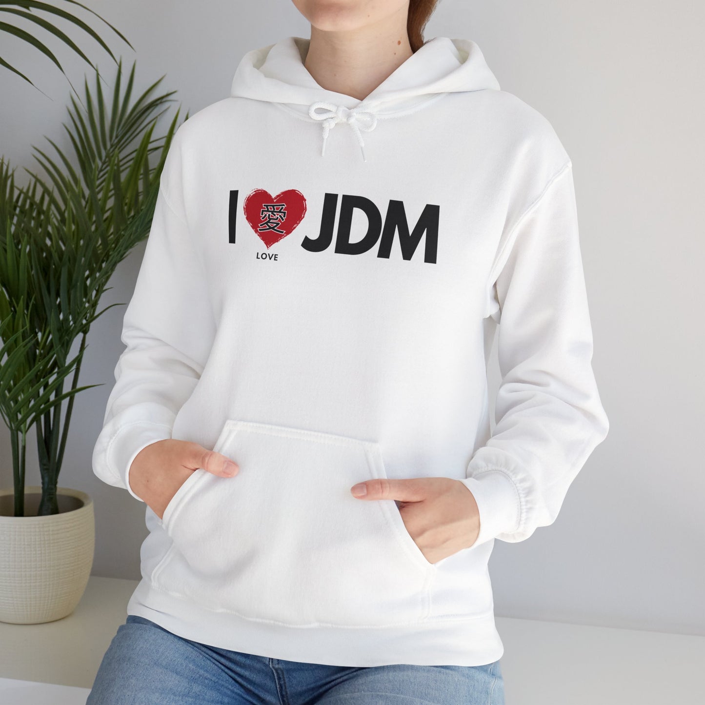 "I ζ JDM" JDM unisex Hoodie