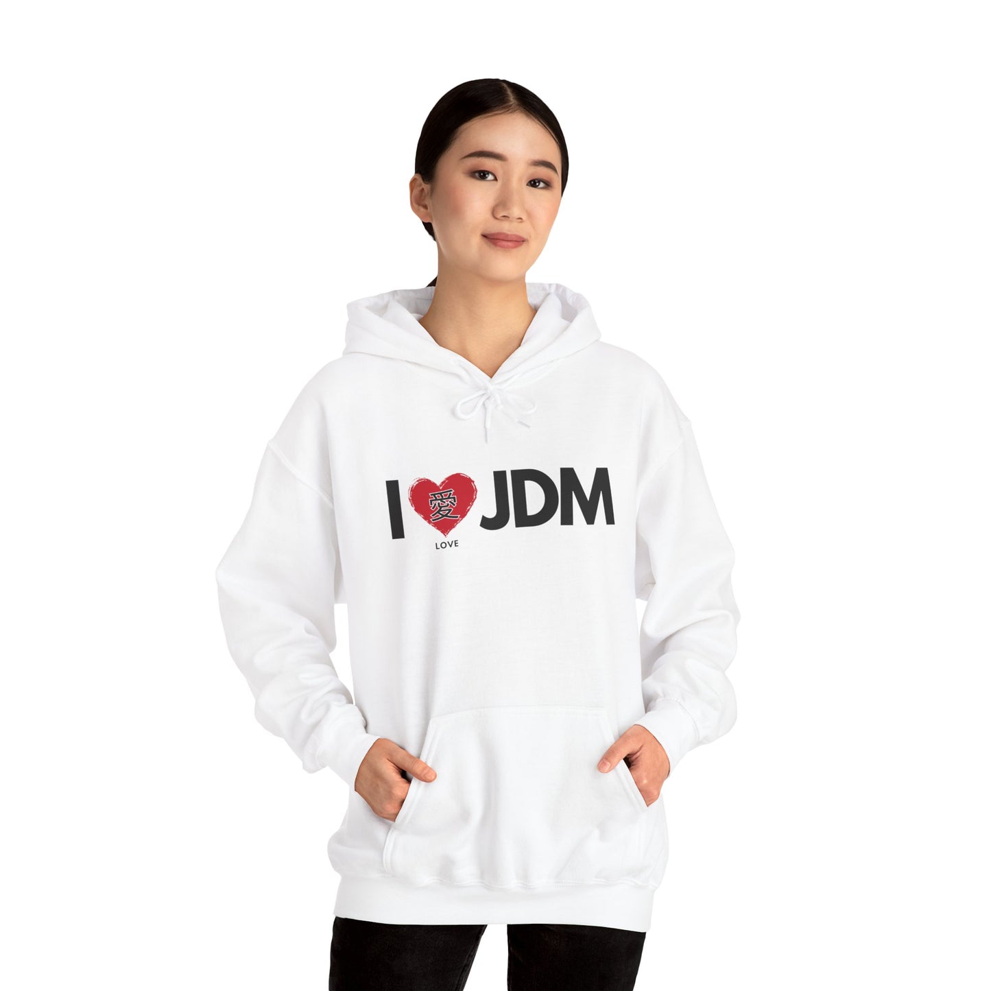 "I ζ JDM" JDM unisex Hoodie