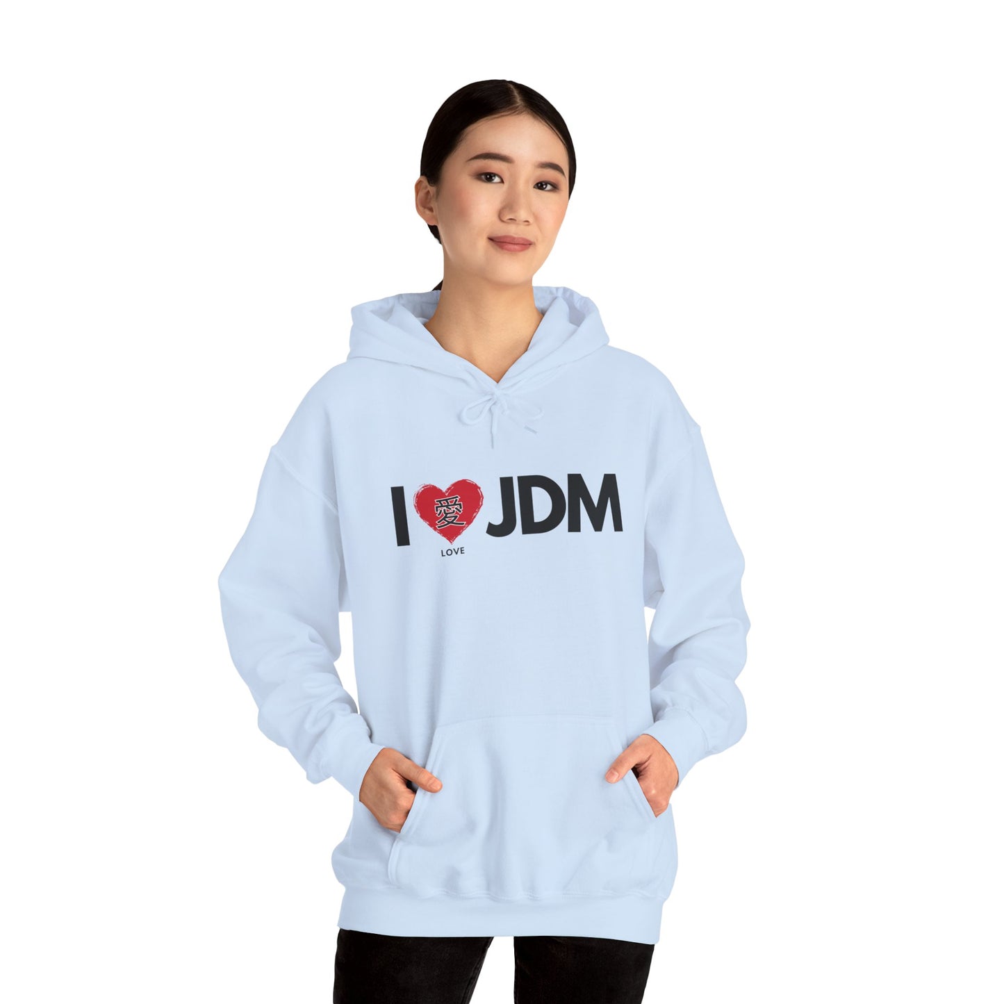 "I ζ JDM" JDM unisex Hoodie