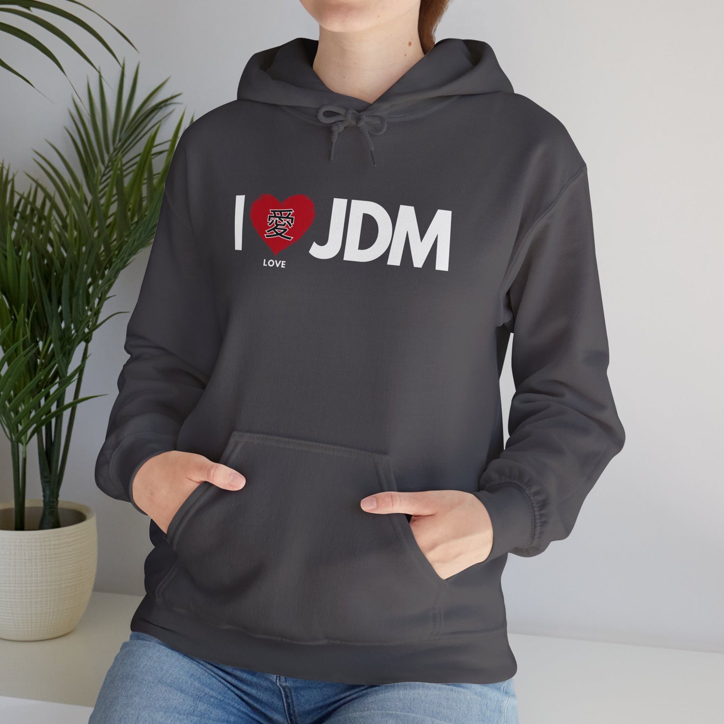 "I ζ JDM" JDM unisex Hoodie