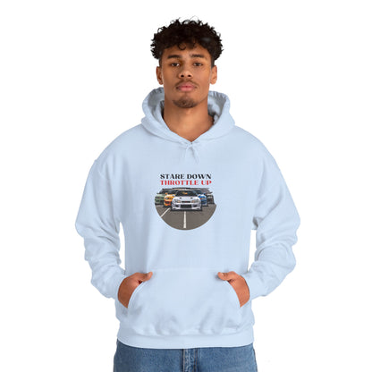 "Stare Down Throttle Up" | JDM unisex Hoodie