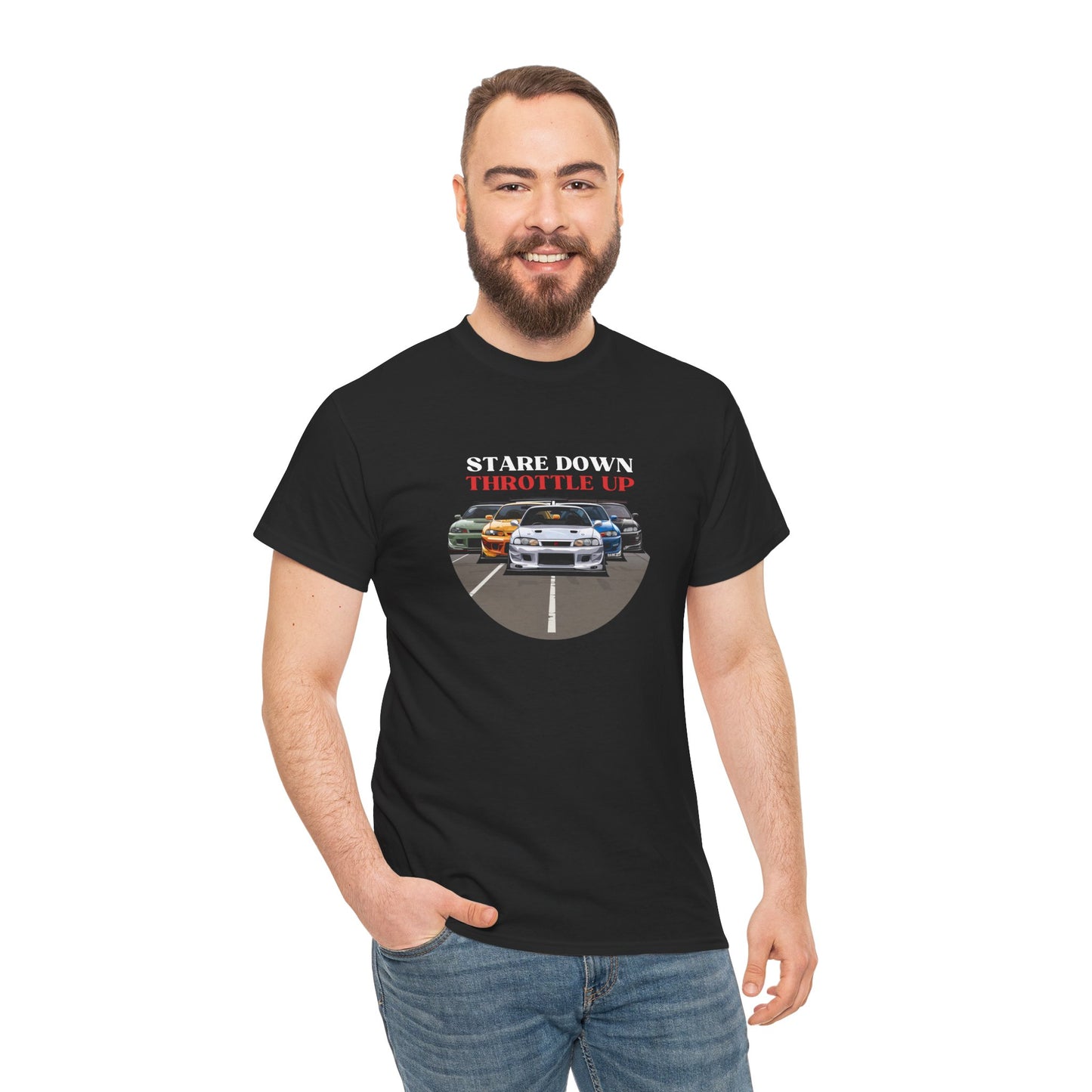 "Stare Down Throttle Up" | JDM unisex T-Shirt