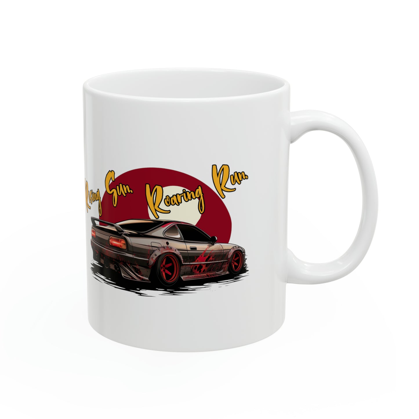 "Roaring Sun Roaring Run" | JDM Coffee Mug