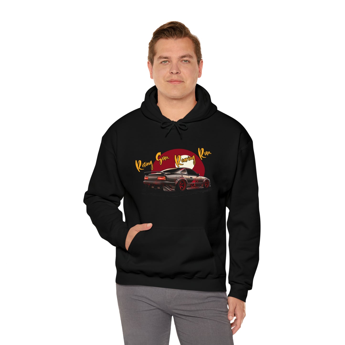 "Roaring Sun Roaring Run" | JDM unisex Hoodie