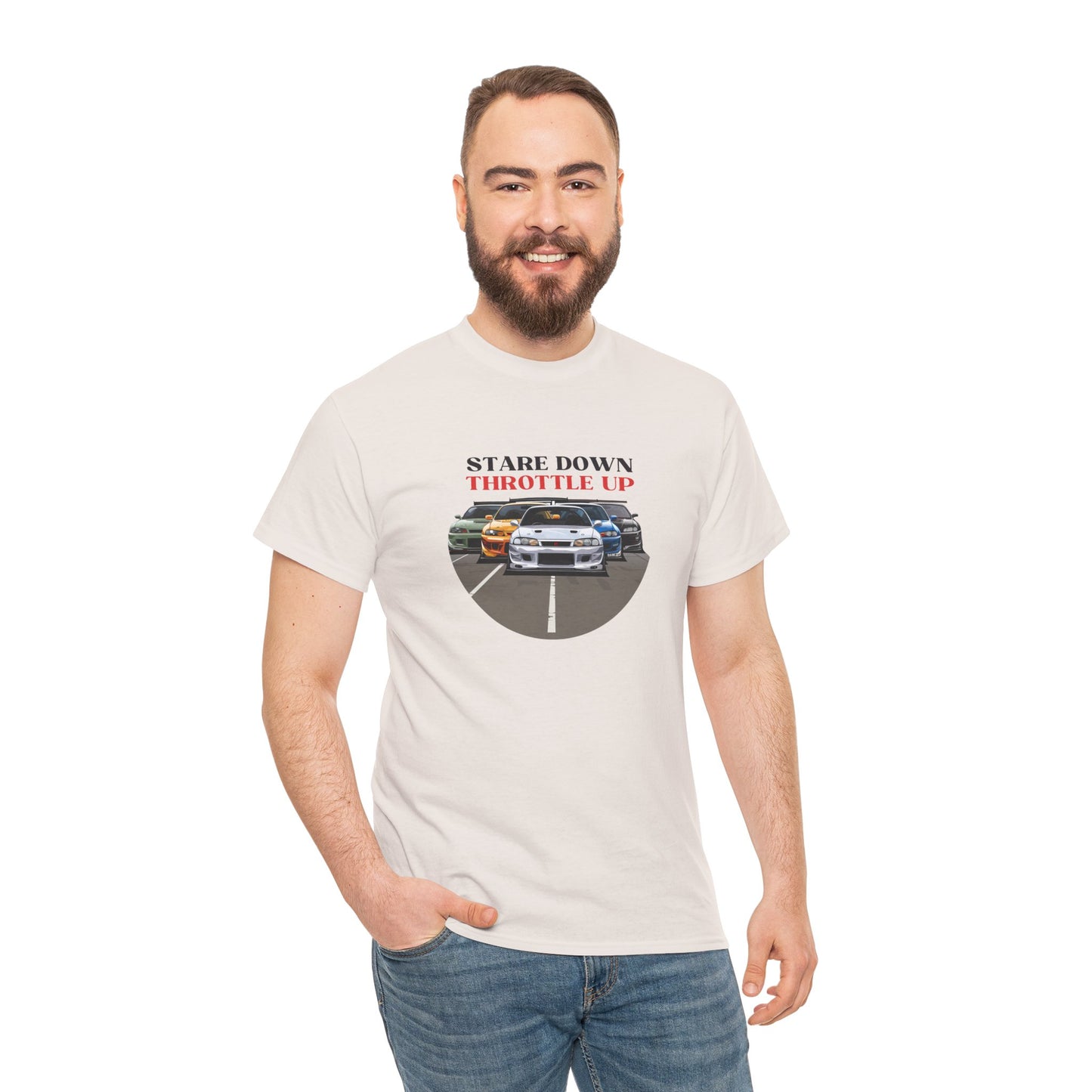 "Stare Down Throttle Up" | JDM unisex T-Shirt