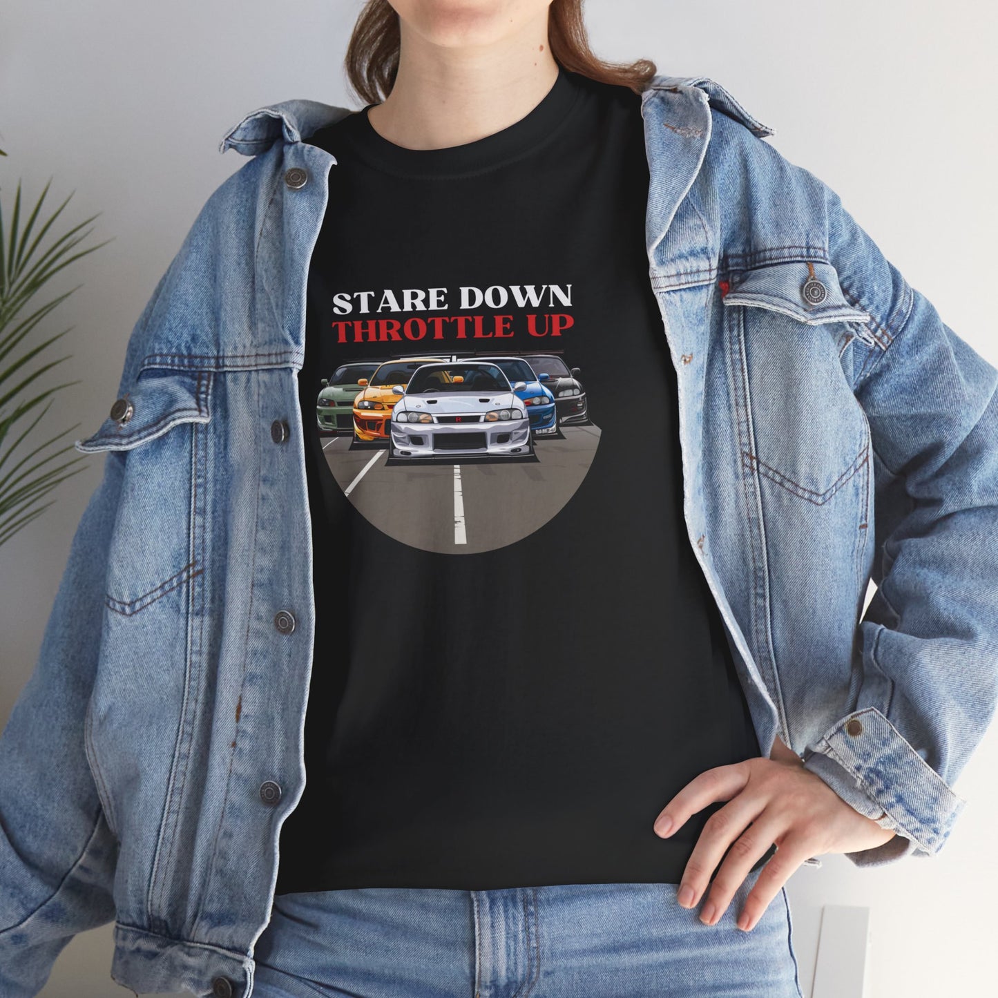 "Stare Down Throttle Up" | JDM unisex T-Shirt