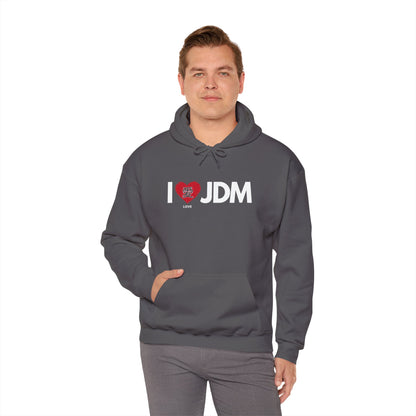 "I 愛 JDM" JDM unisex Hoodie