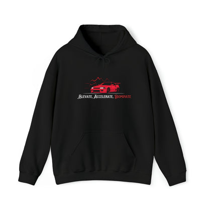 "Elevate, Accelerate, Dominate" | JDM unisex Hoodie