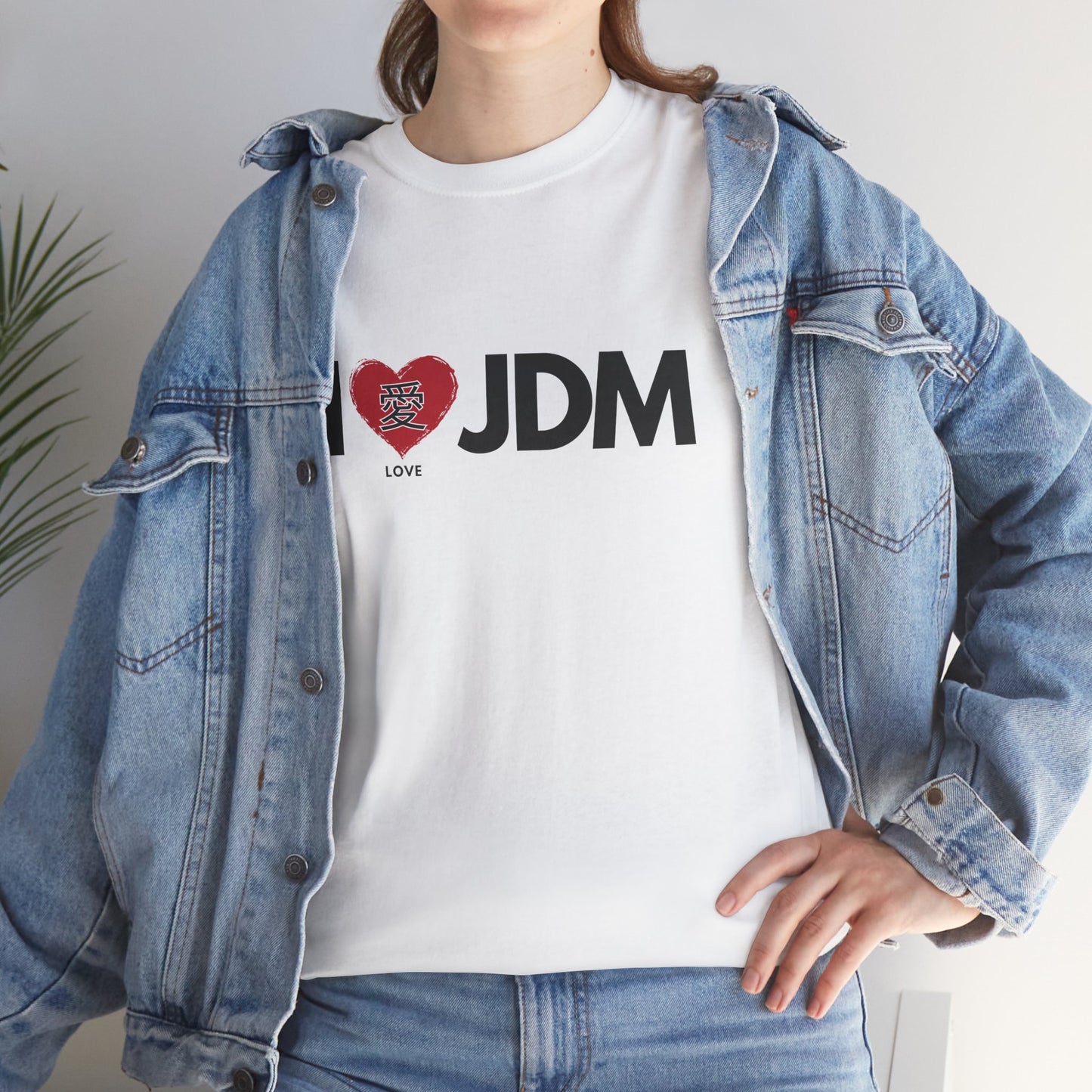 "I 愛 JDM" | JDM unisex T-Shirt
