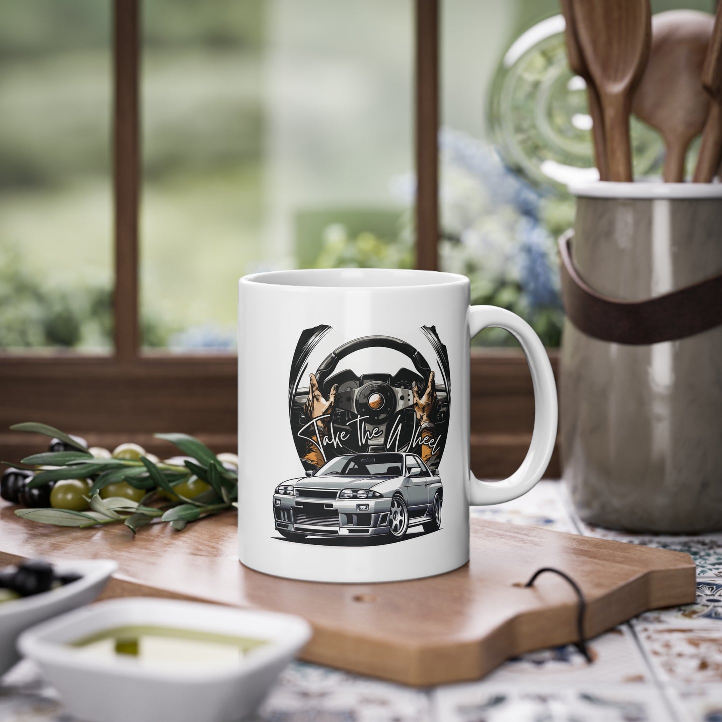 "Take the Wheel" | JDM Coffee Cup