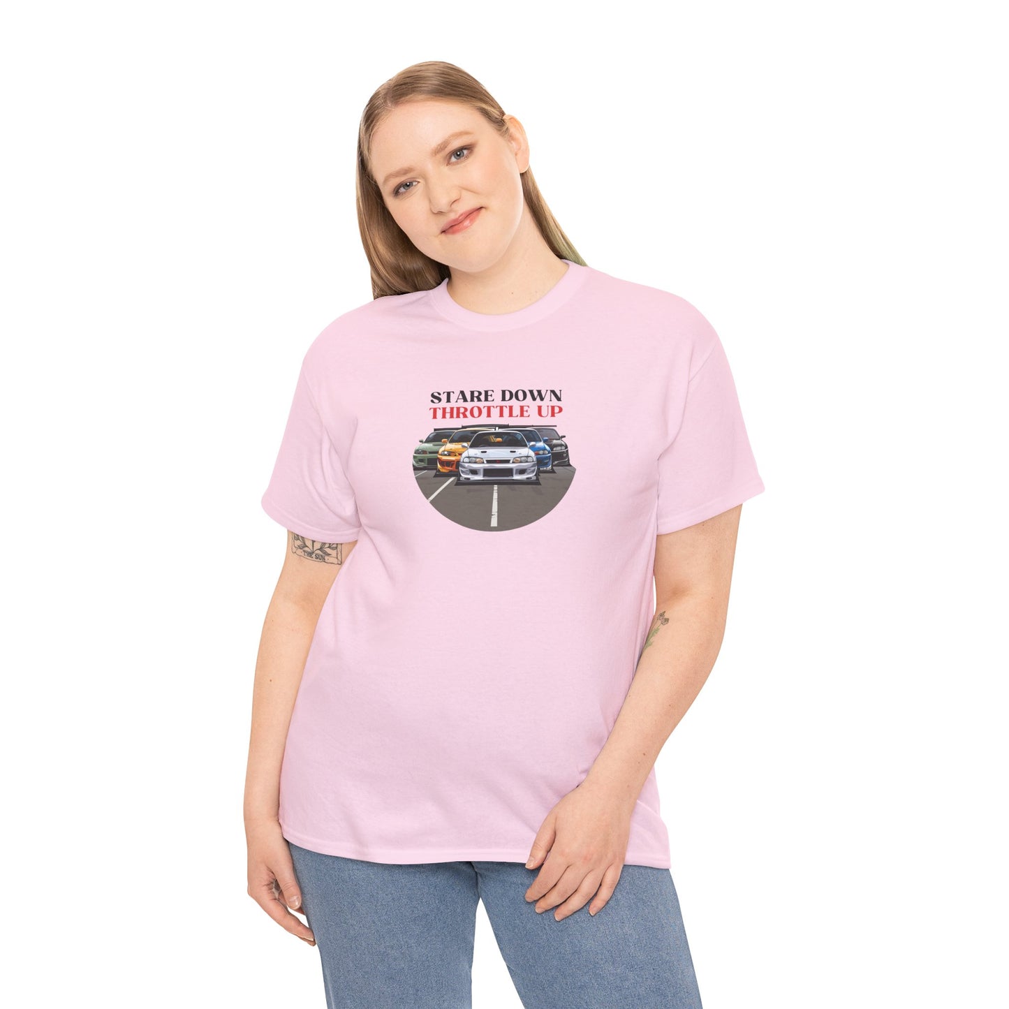 "Stare Down Throttle Up" | JDM unisex T-Shirt