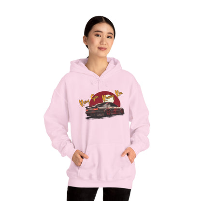 "Roaring Sun Roaring Run" | JDM unisex Hoodie