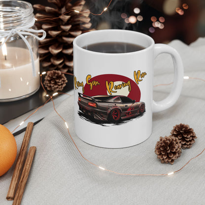 "Roaring Sun Roaring Run" | JDM Coffee Mug