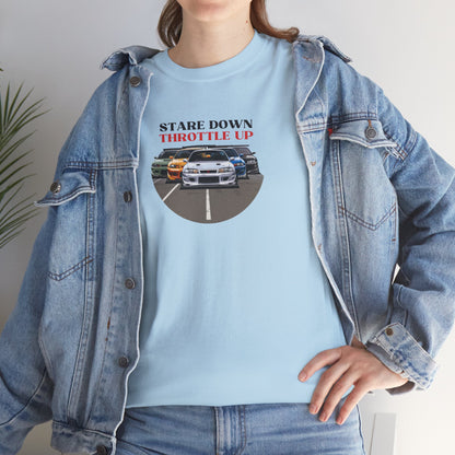 "Stare Down Throttle Up" | JDM unisex T-Shirt