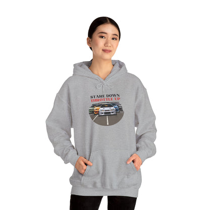 "Stare Down Throttle Up" | JDM unisex Hoodie