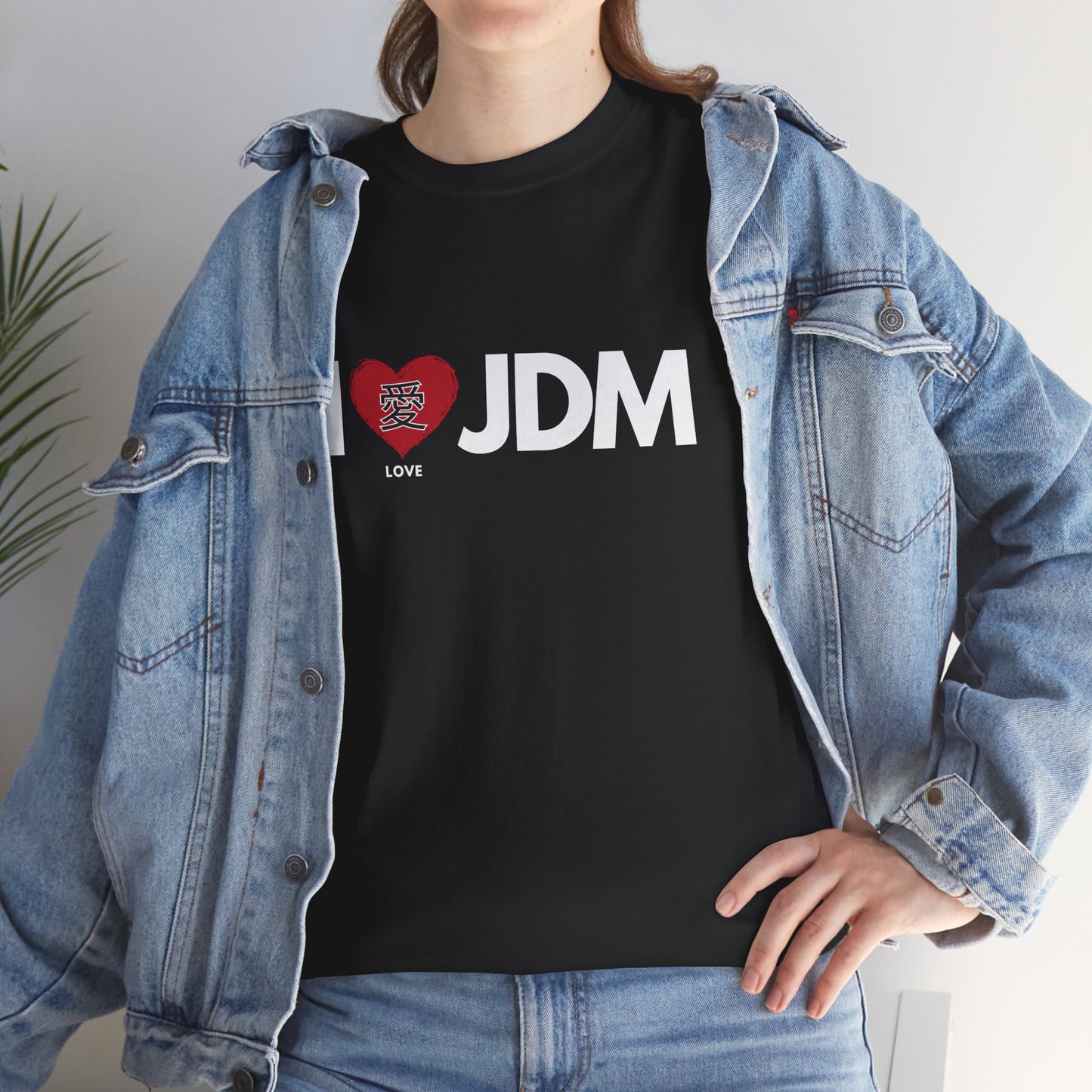 "I 愛 JDM" | JDM unisex T-Shirt