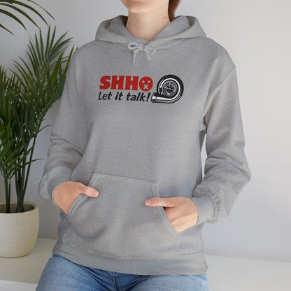 "Shh let it talk" | JDM unisex Hoodie