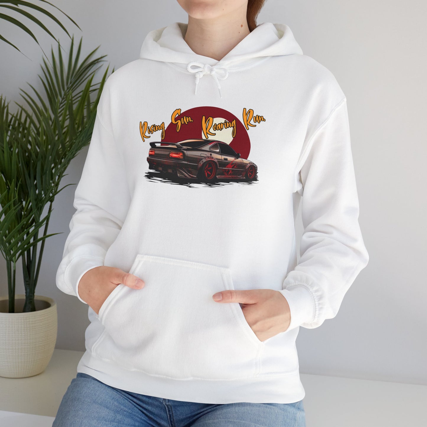 "Roaring Sun Roaring Run" | JDM unisex Hoodie