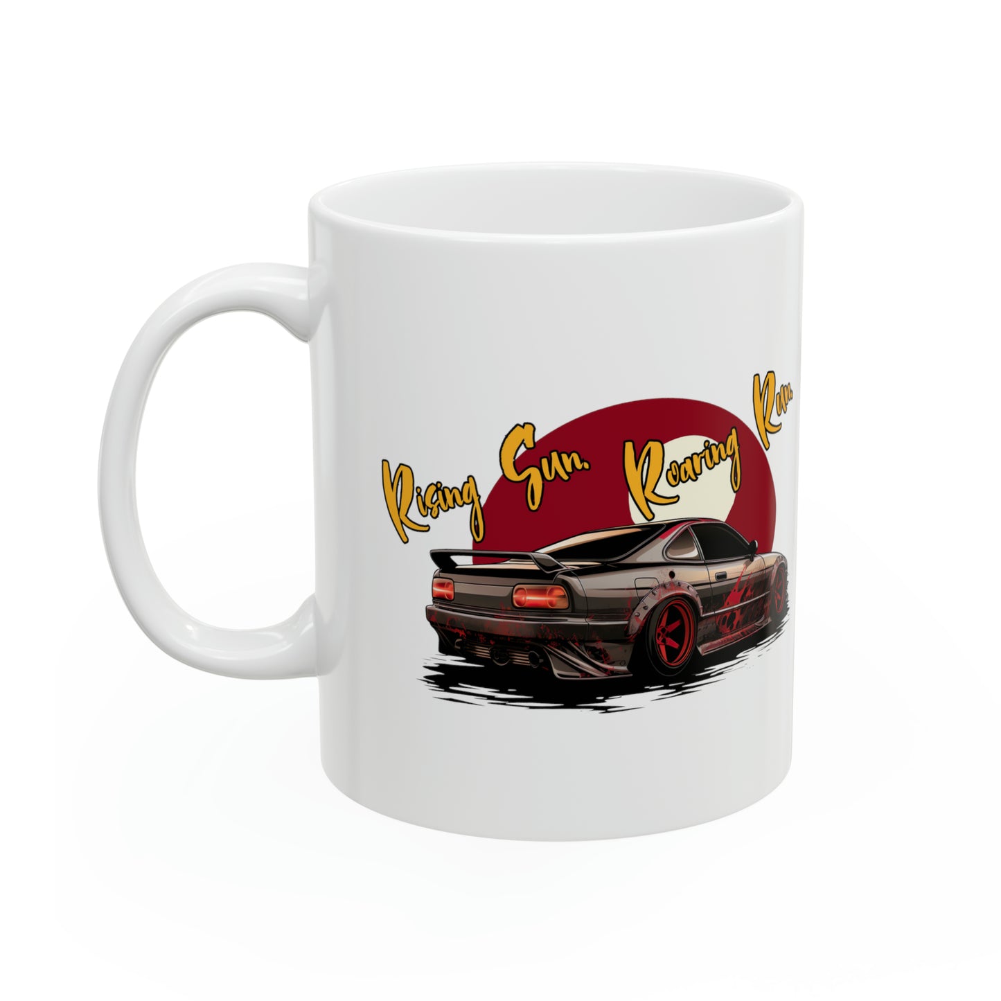 "Roaring Sun Roaring Run" | JDM Coffee Mug