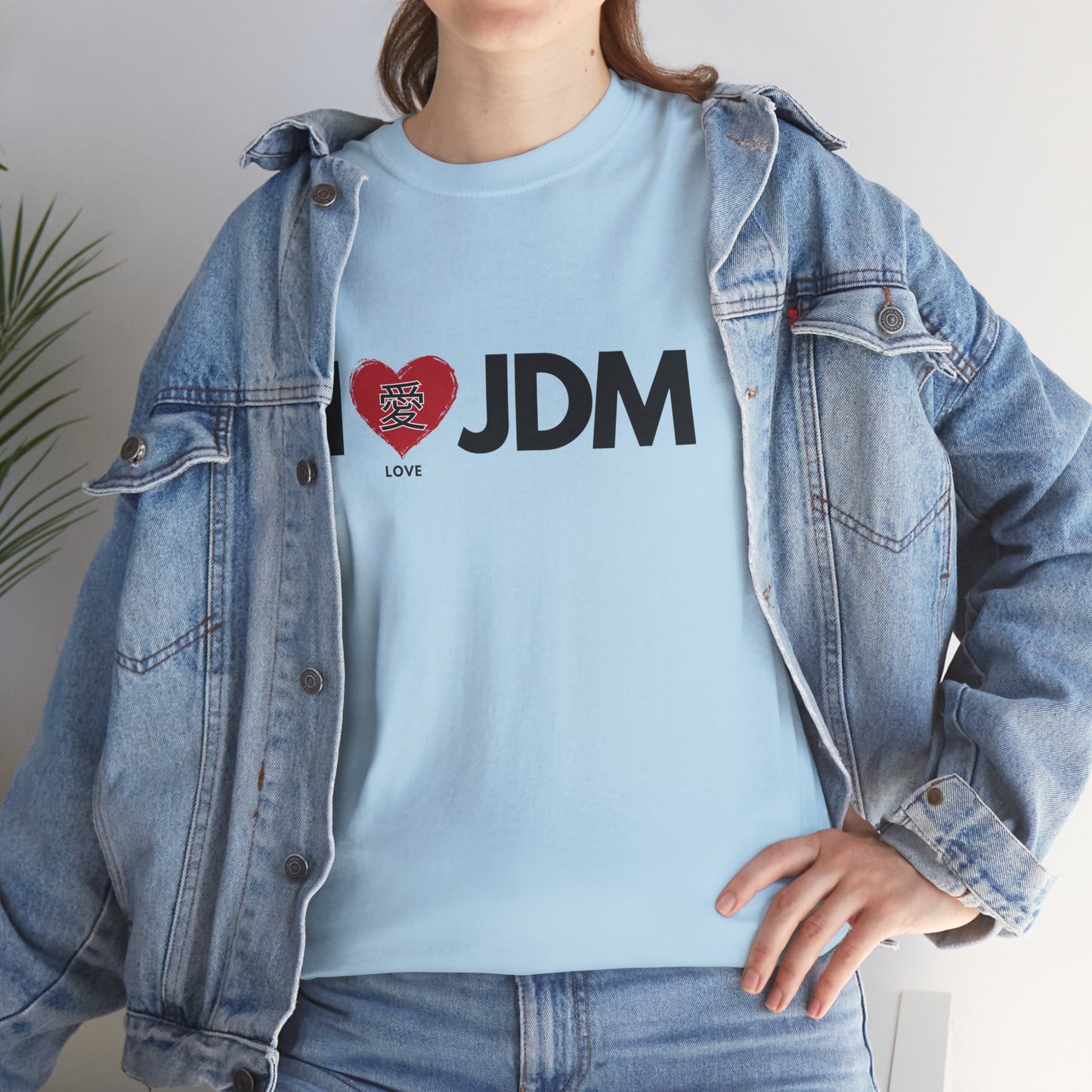 "I 愛 JDM" | JDM unisex T-Shirt