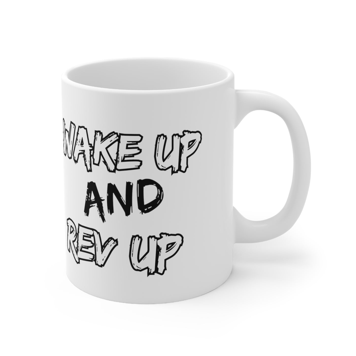 „Wake Up and Rev Up“ | JDM Coffee Mug