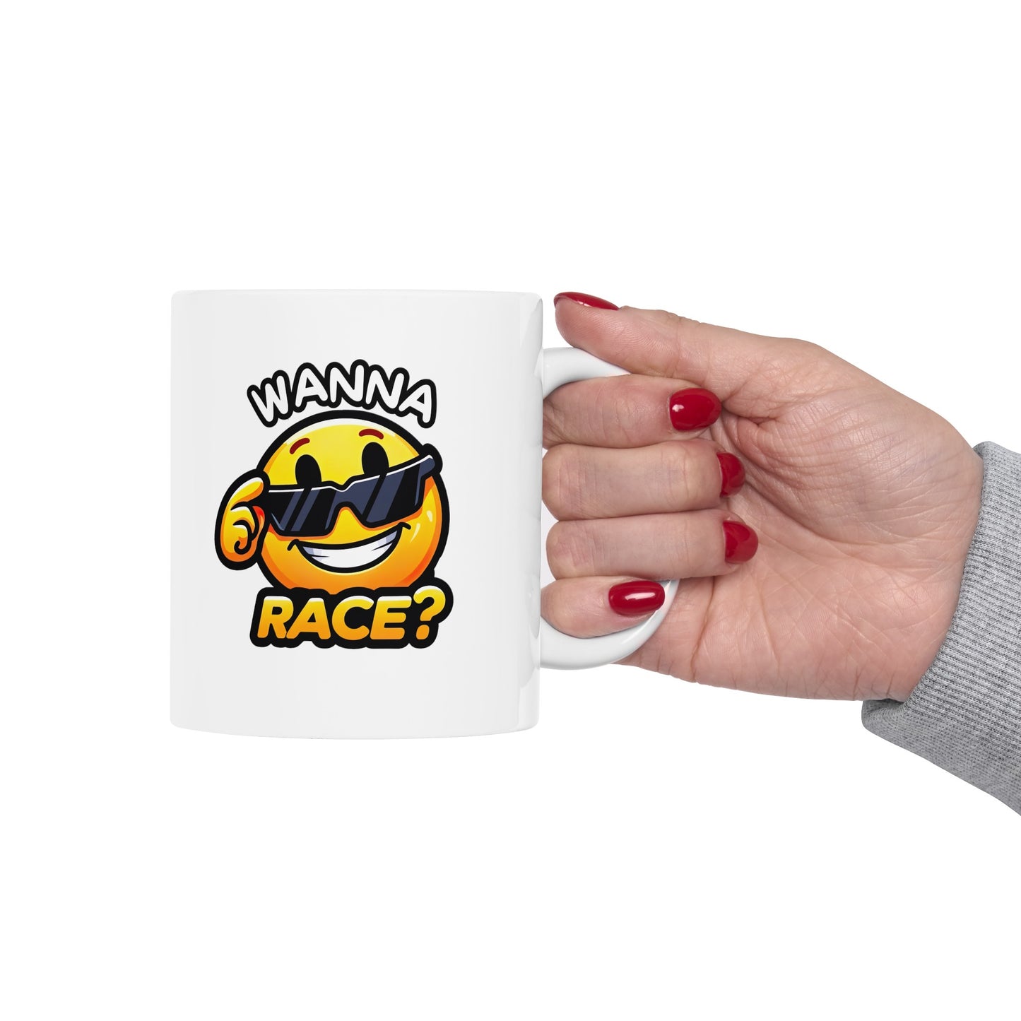 "Wanna Race?" | JDM Coffee Mug