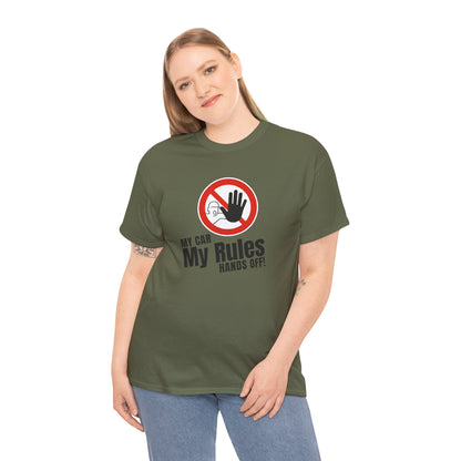 "My Car, My Rules, Hands Off!" | JDM unisex T-Shirt