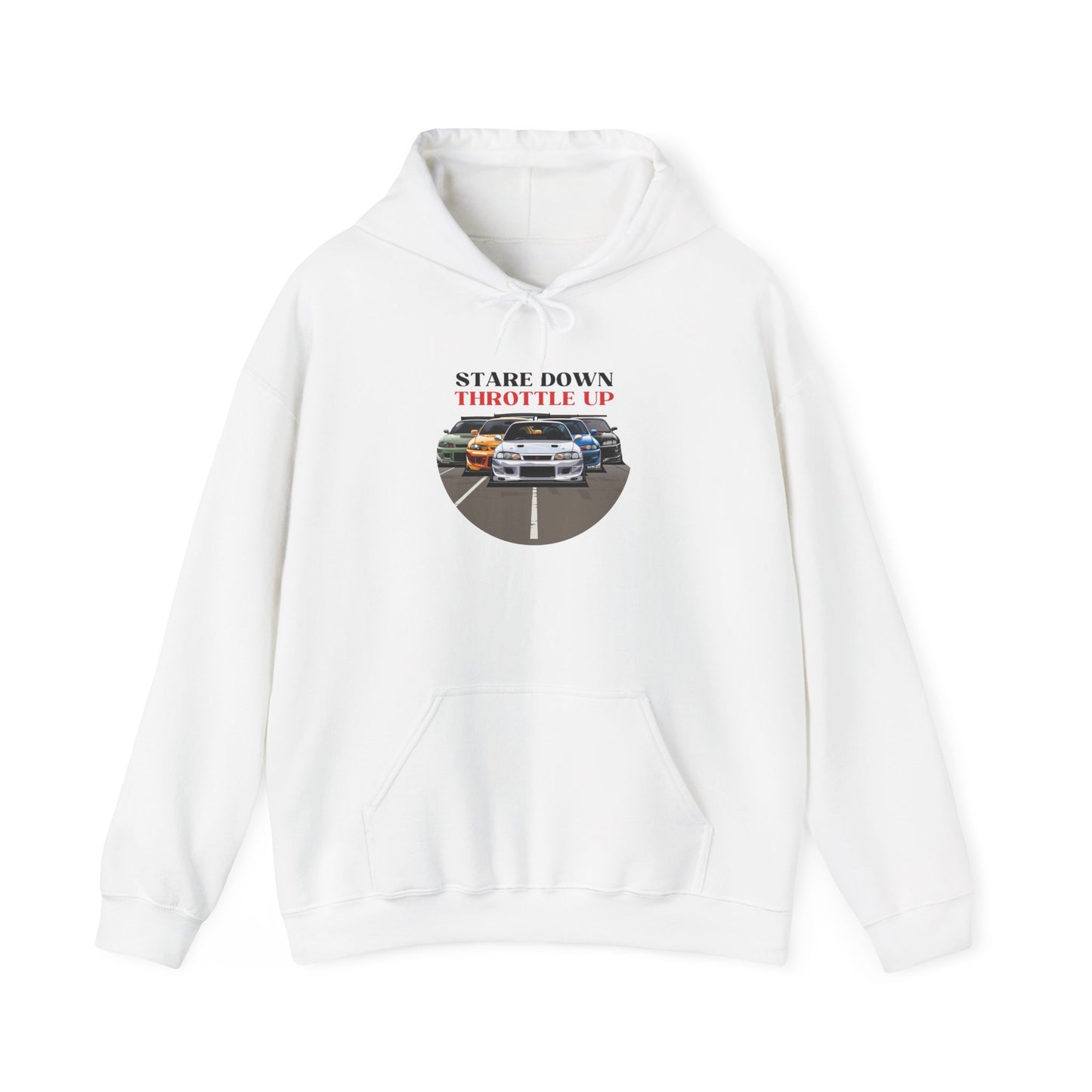 "Stare Down Throttle Up" | JDM unisex Hoodie