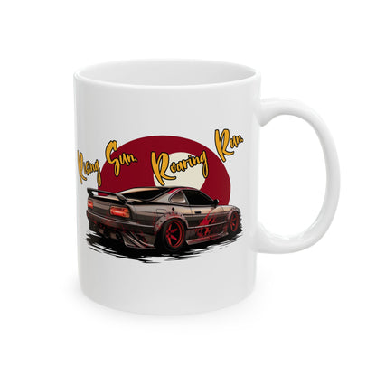 "Roaring Sun Roaring Run" | JDM Coffee Mug