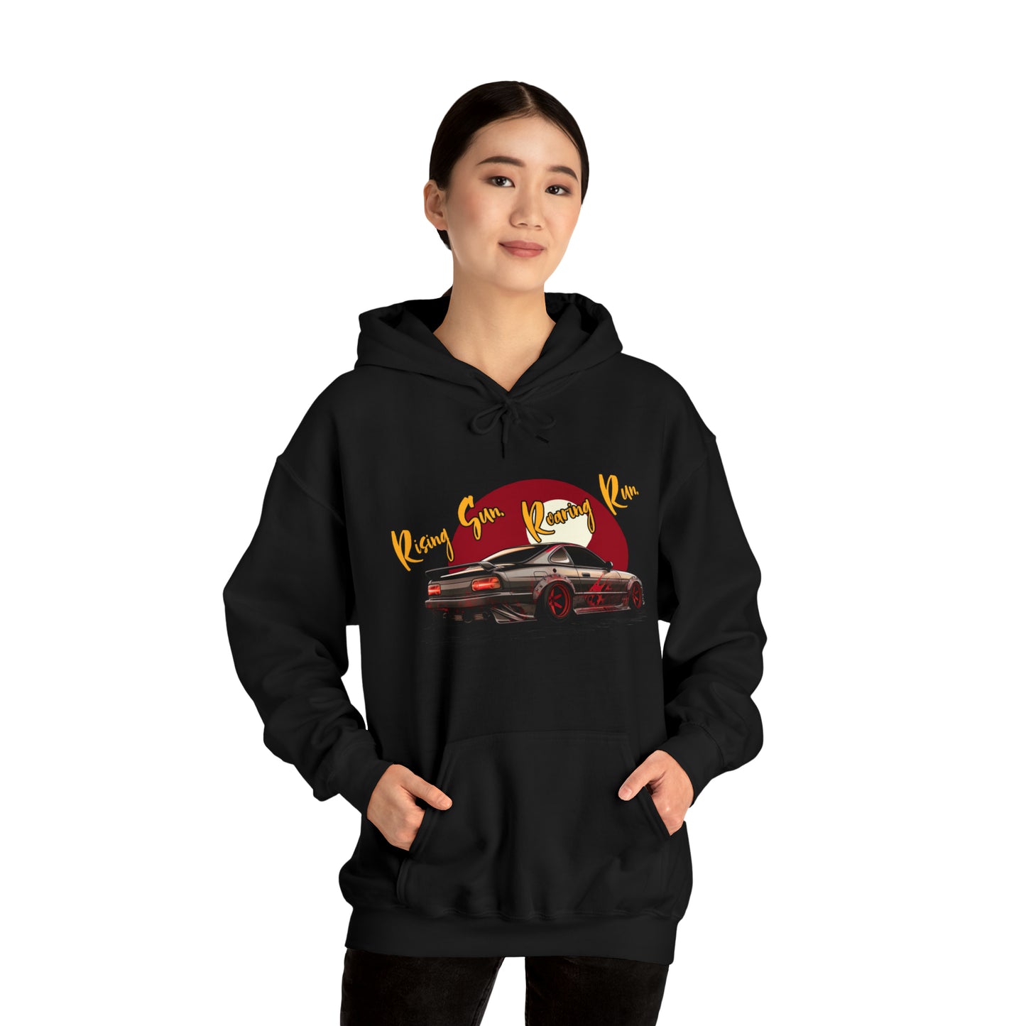 "Roaring Sun Roaring Run" | JDM unisex Hoodie