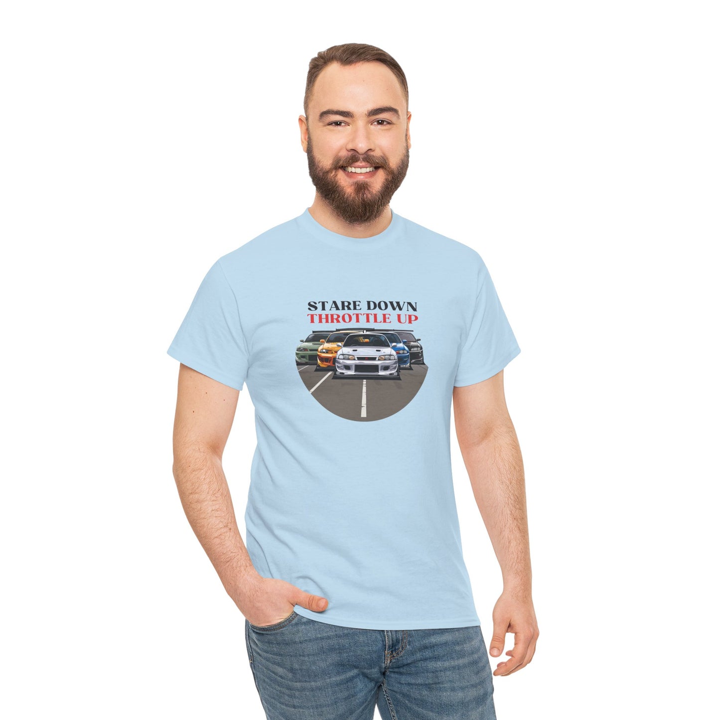 "Stare Down Throttle Up" | JDM unisex T-Shirt