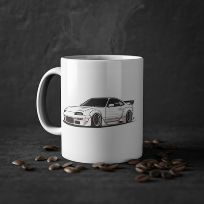 „Wake Up and Rev Up“ | JDM Coffee Cup