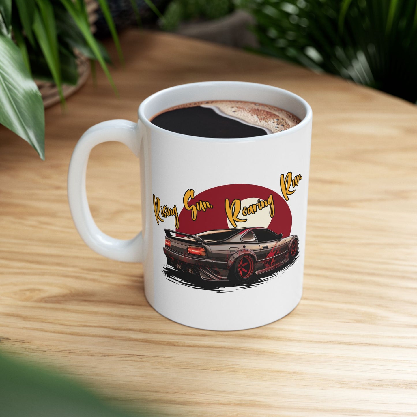 "Roaring Sun Roaring Run" | JDM Coffee Mug