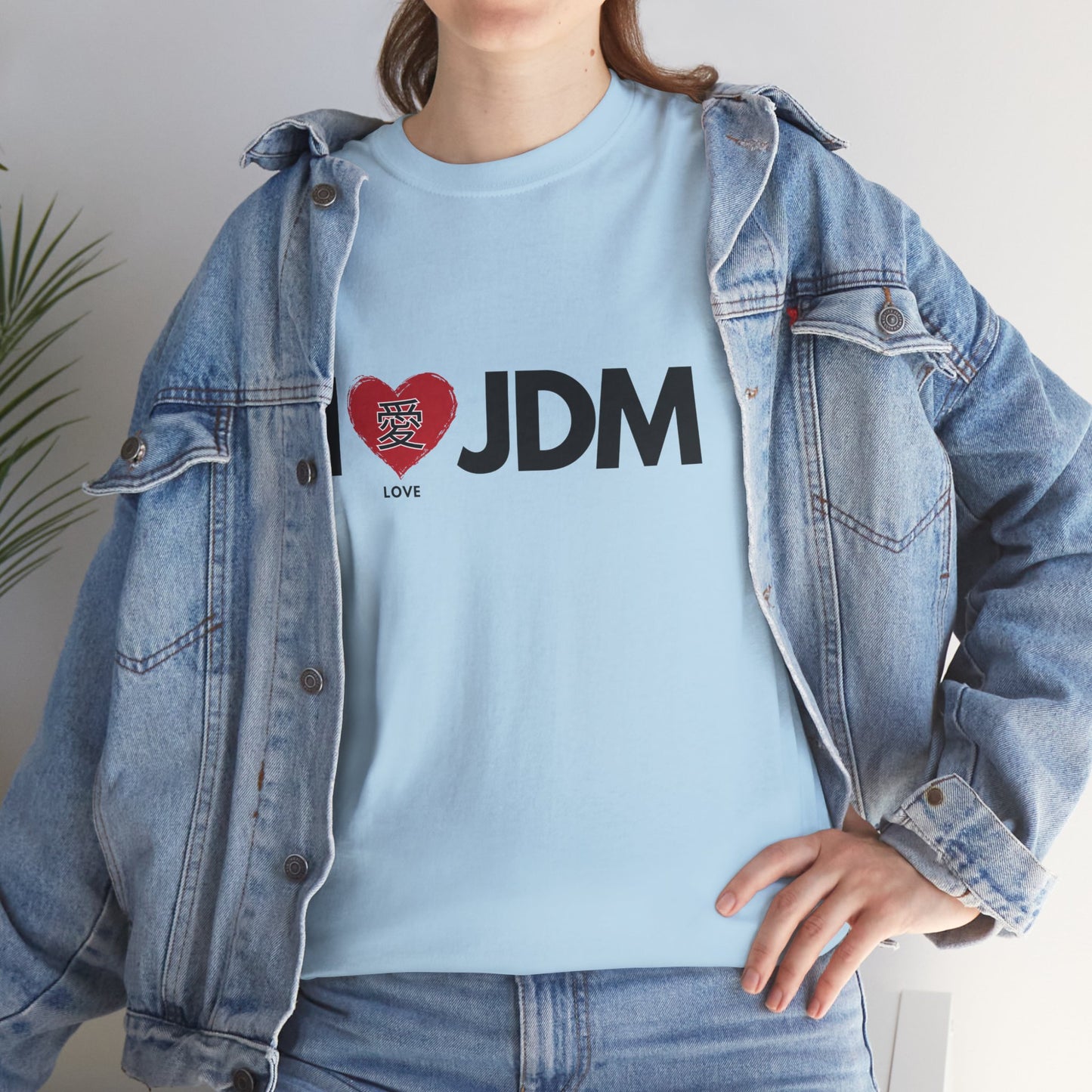 "I 愛 JDM" | JDM unisex T-Shirt