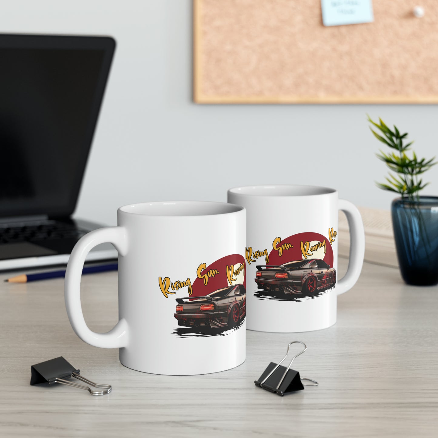 "Roaring Sun Roaring Run" | JDM Coffee Mug