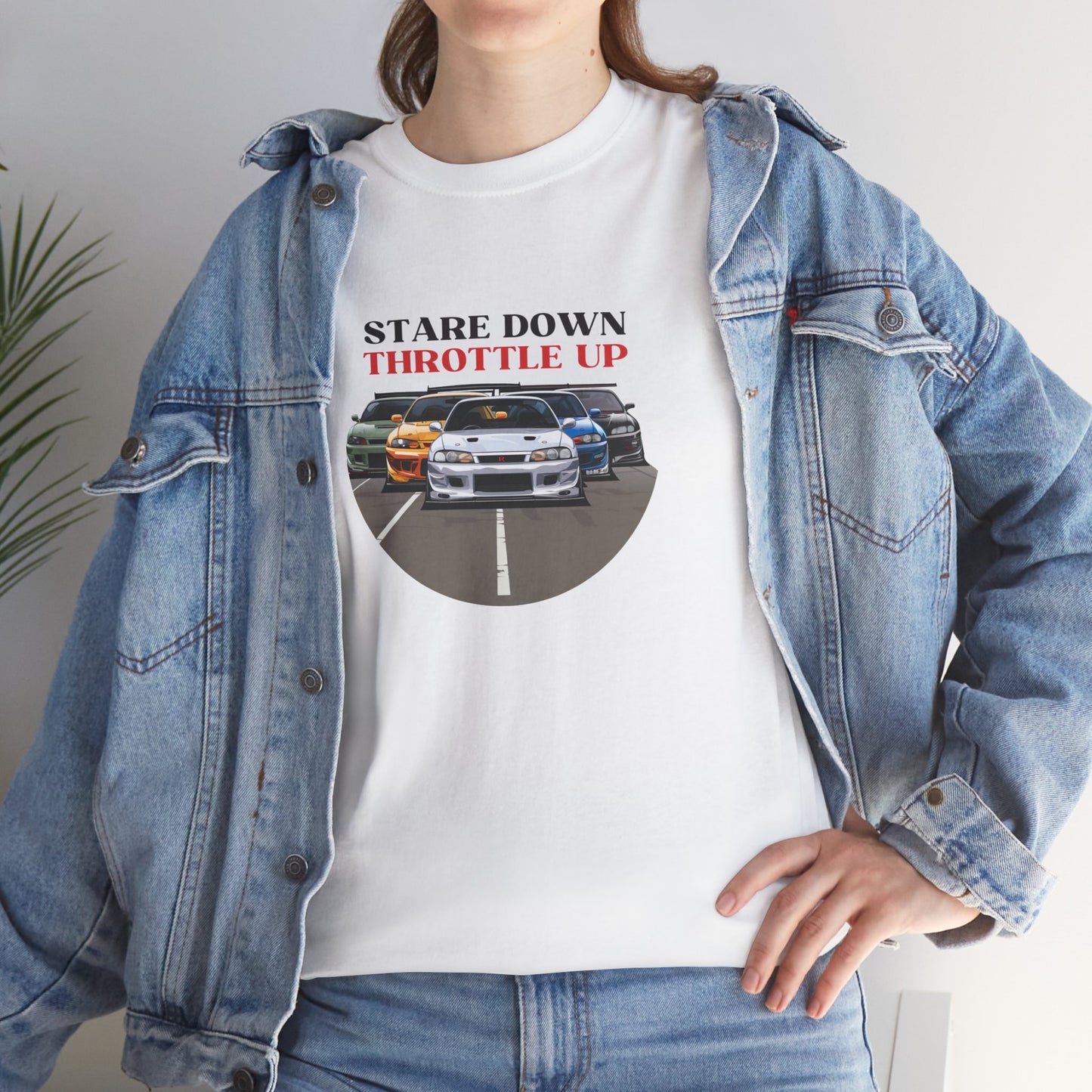 "Stare Down Throttle Up" | JDM unisex T-Shirt