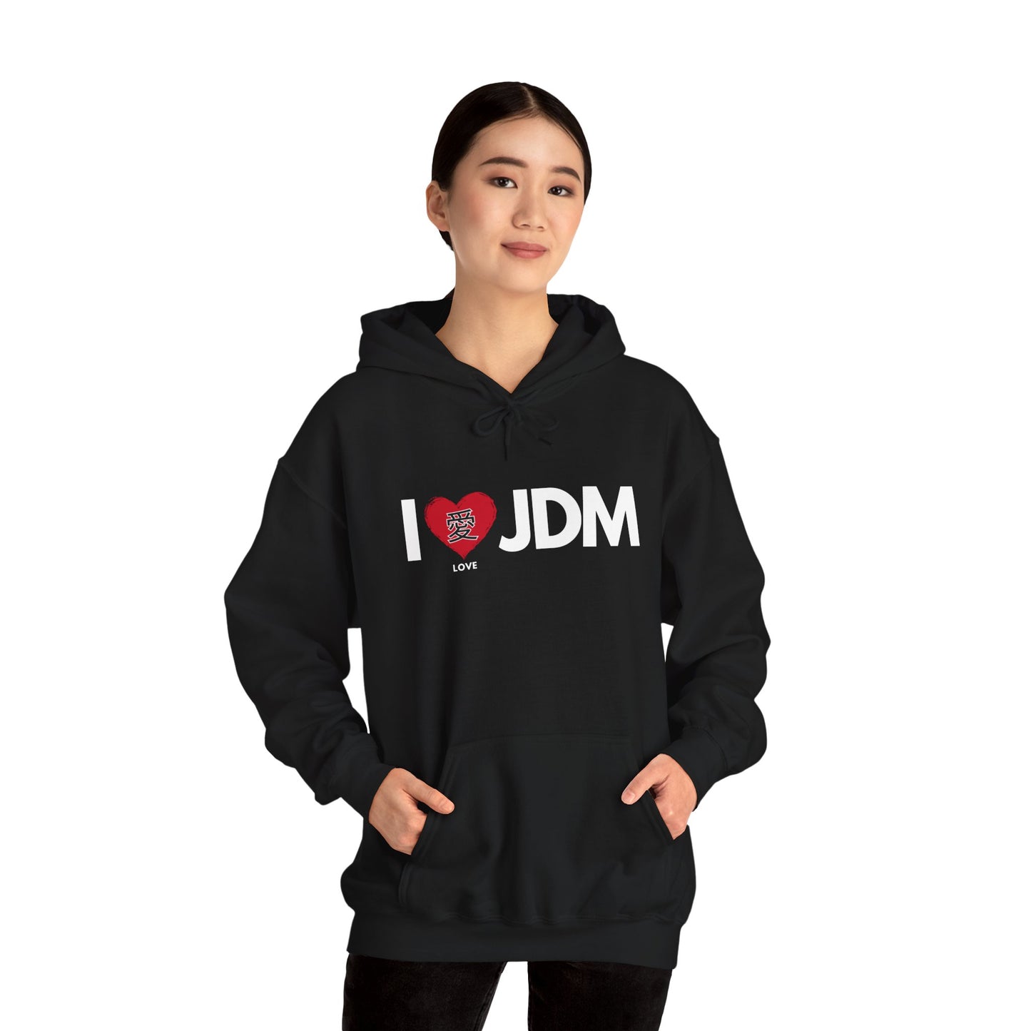 "I 愛 JDM" JDM unisex Hoodie