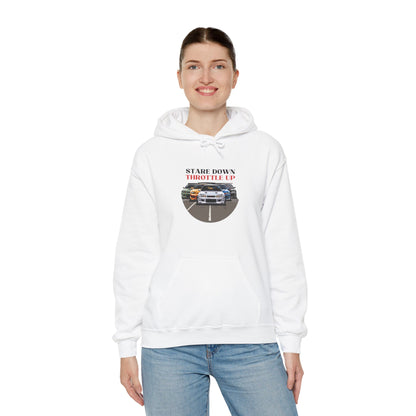 "Stare Down Throttle Up" | JDM unisex Hoodie