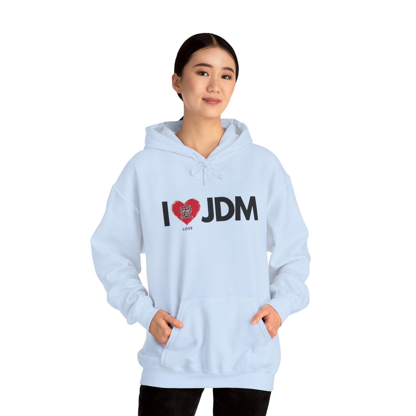 "I 愛 JDM" JDM unisex Hoodie