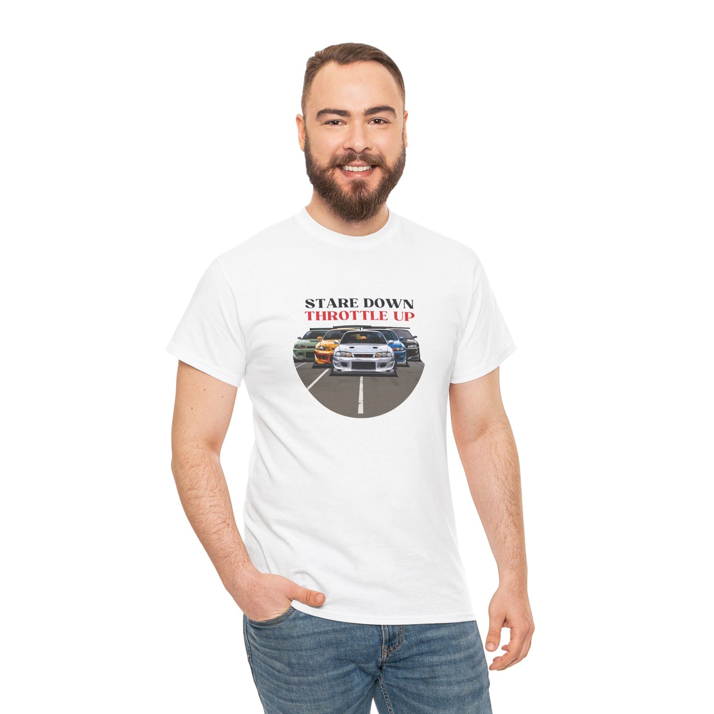 "Stare Down Throttle Up" | JDM unisex T-Shirt