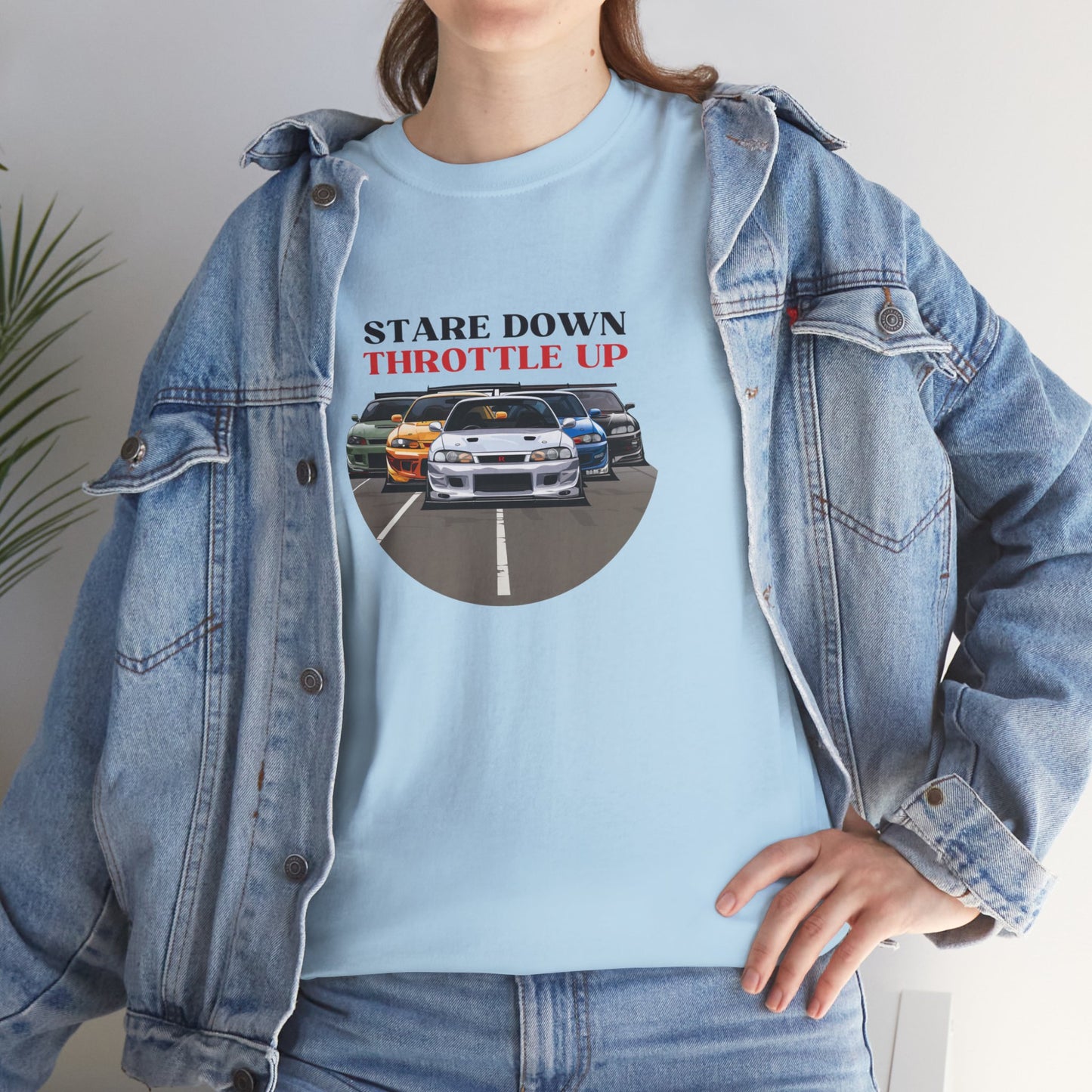 "Stare Down Throttle Up" | JDM unisex T-Shirt