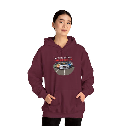 "Stare Down Throttle Up" | JDM unisex Hoodie