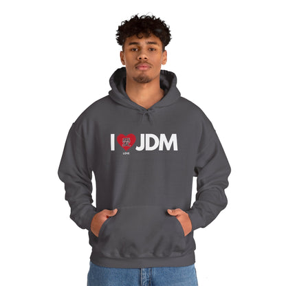 "I 愛 JDM" JDM unisex Hoodie