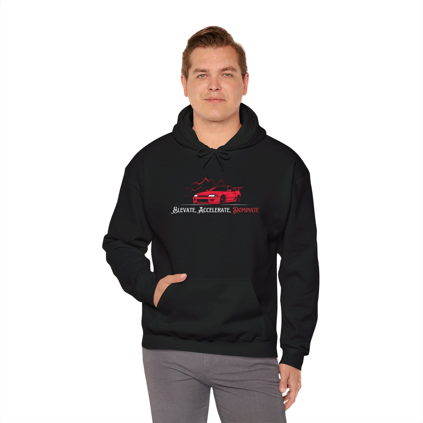 "Elevate, Accelerate, Dominate" | JDM unisex Hoodie