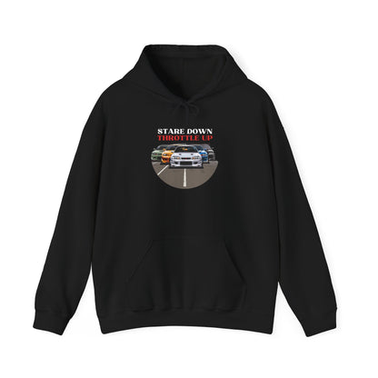 "Stare Down Throttle Up" | JDM unisex Hoodie