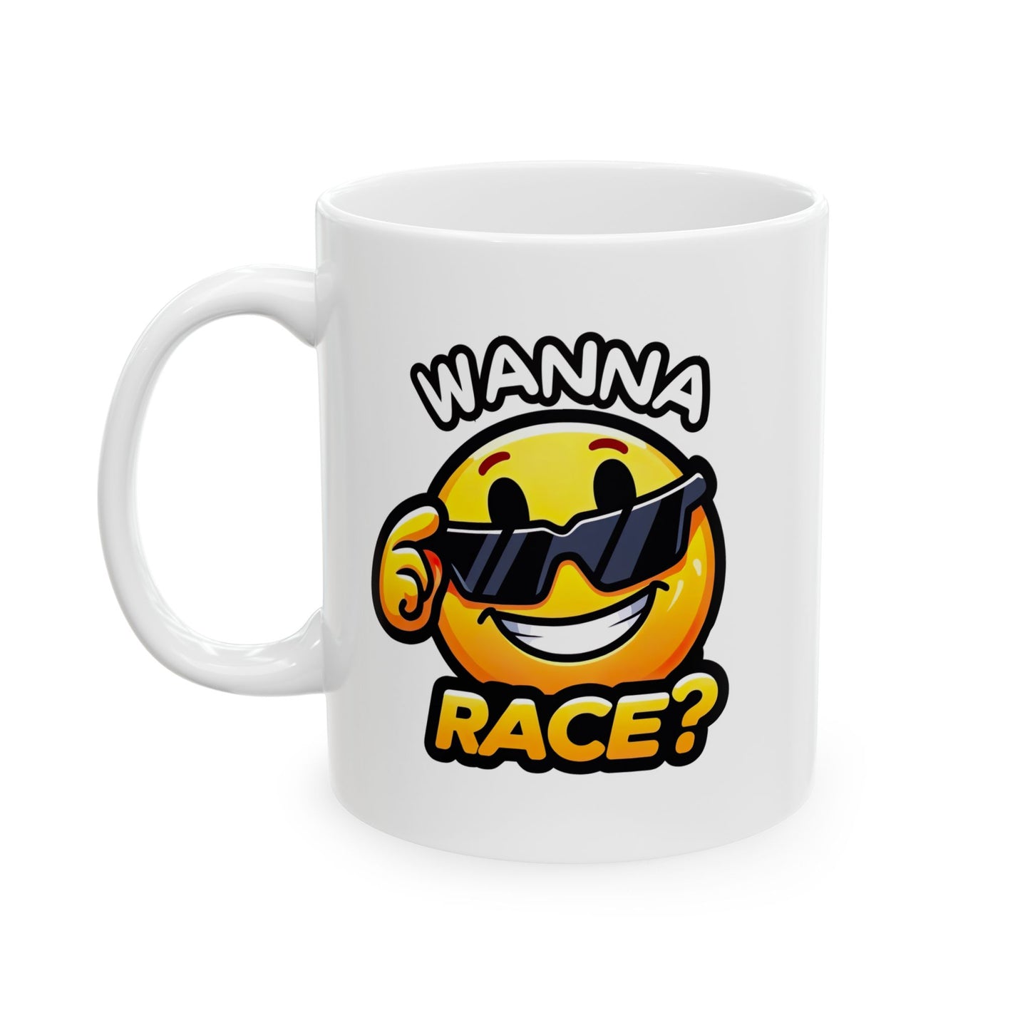 "Wanna Race?" | JDM Coffee Mug