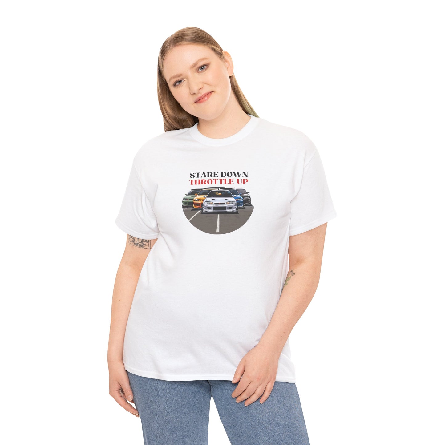 "Stare Down Throttle Up" | JDM unisex T-Shirt