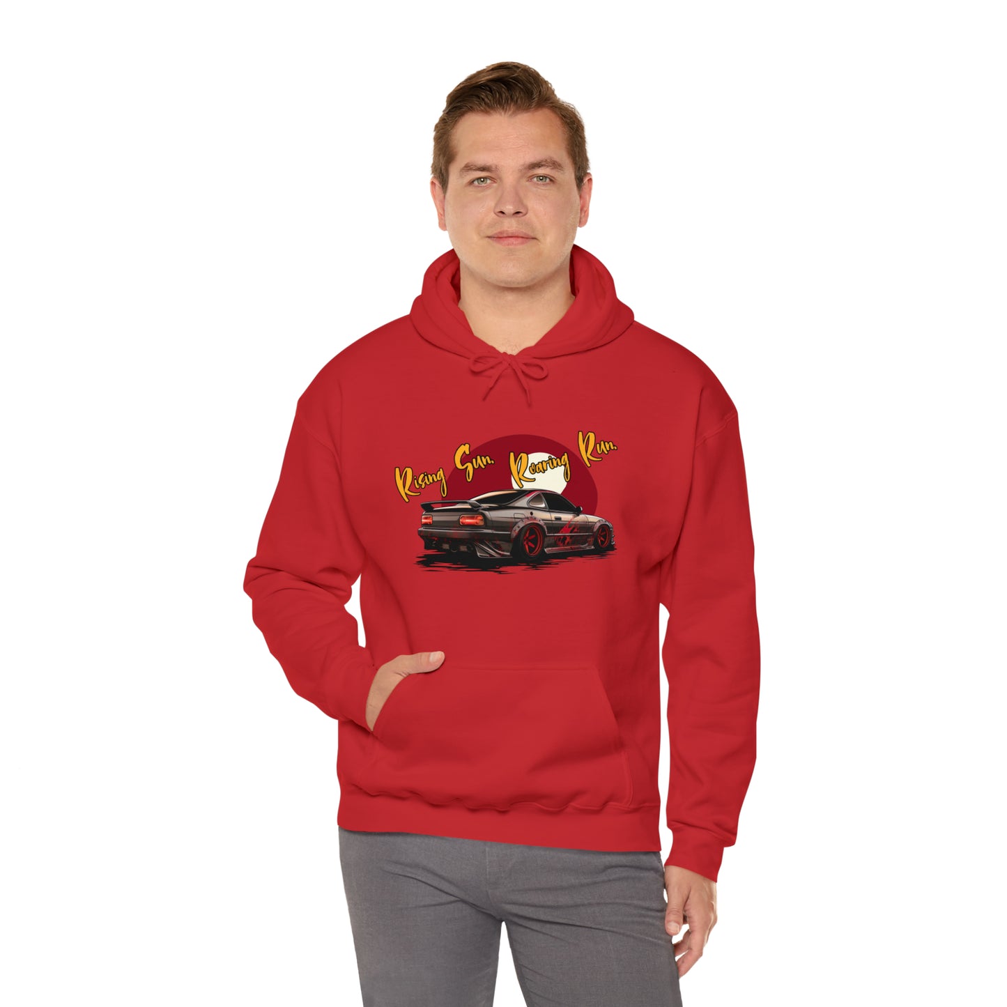 "Roaring Sun Roaring Run" | JDM unisex Hoodie