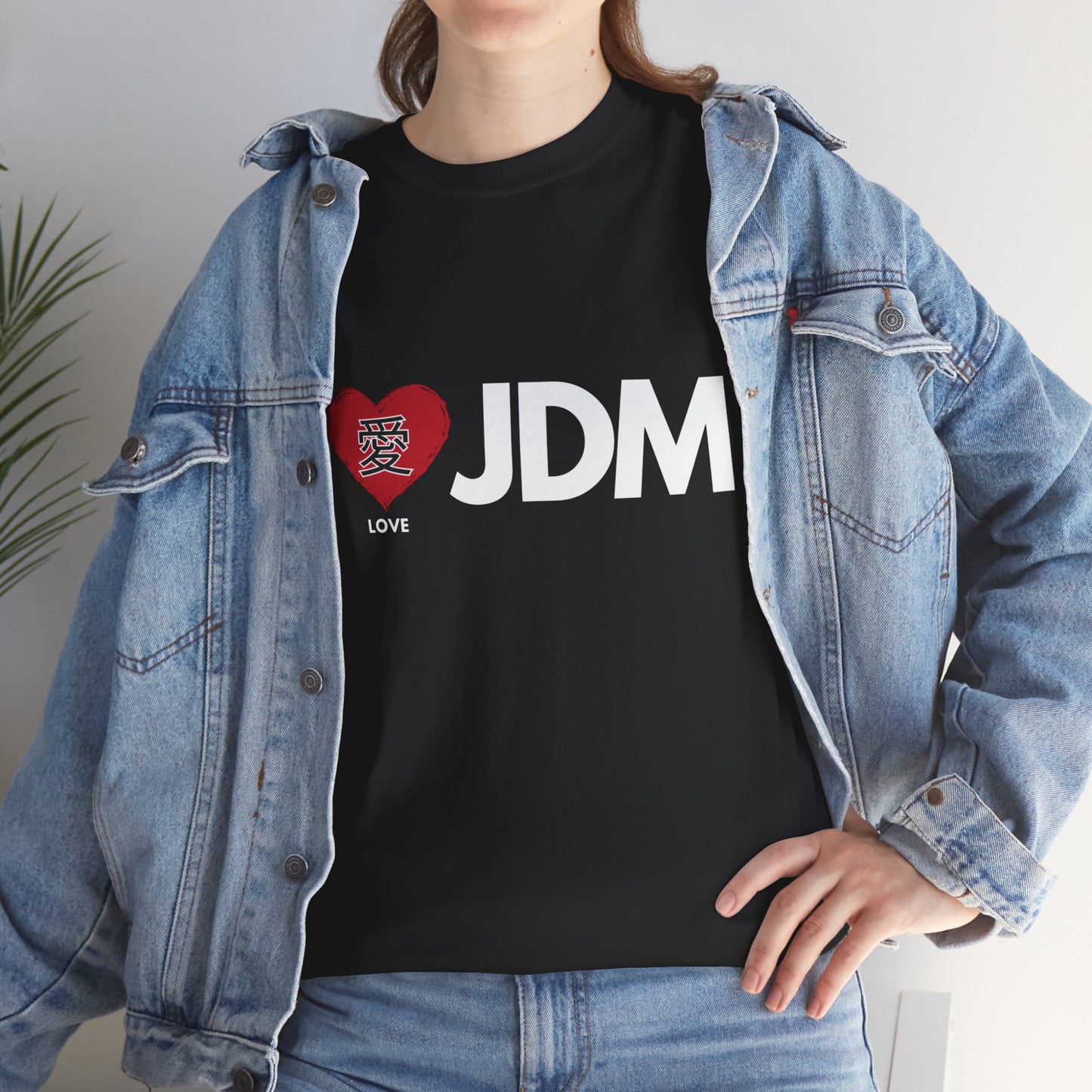 "I 愛 JDM" | JDM unisex T-Shirt